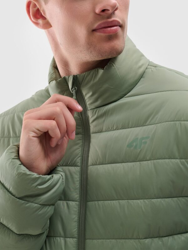 4F Kurtka puchowa z syntetycznym wypełnieniem męska - khaki