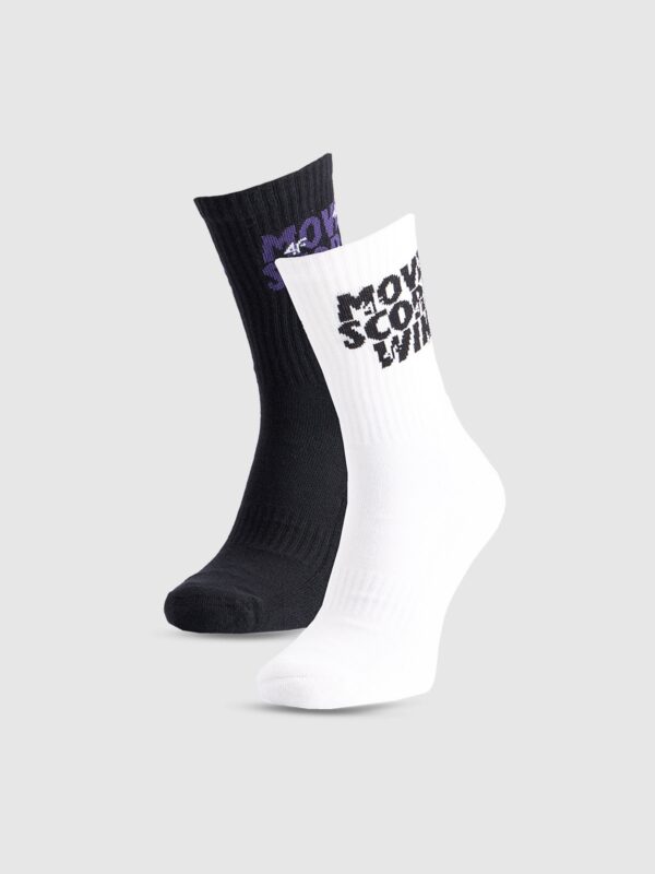 4F Skarpety casual za kostkę (2-pack) damskie - multikolor