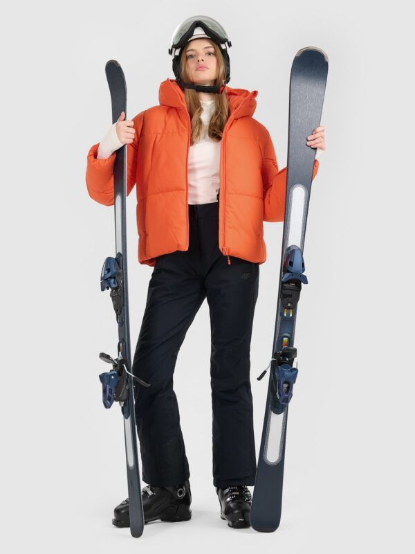 4F Kurtka narciarska membrana 5000 damska - czerwona