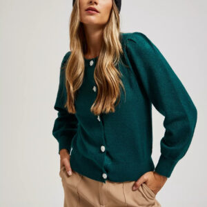 Dzianinowa czapka czarna