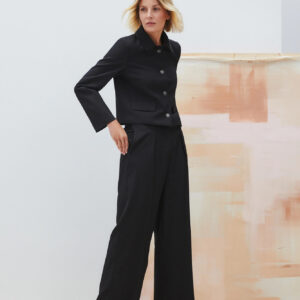 Elegancki garnitur czarny