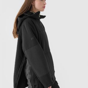 4F Kurtka snowboardowa membrana 8000 damska - czarna