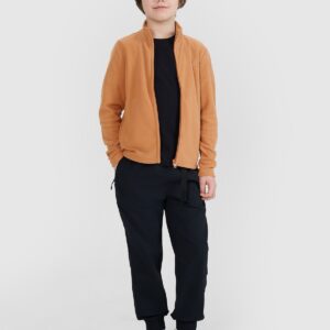 4F Polar regular ze stójką chłopięcy - brązowy 128 (7-8 lat)