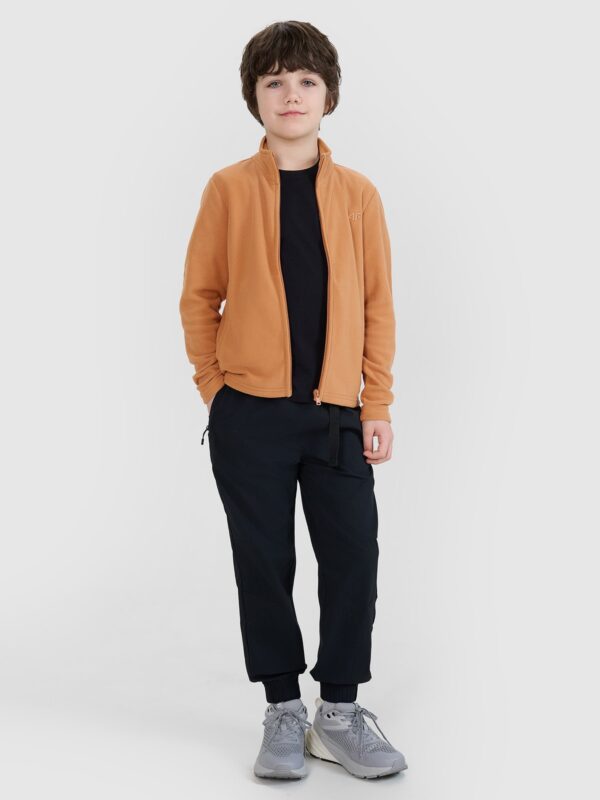 4F Polar regular ze stójką chłopięcy - brązowy 128 (7-8 lat)