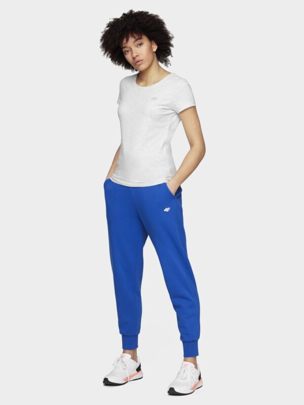 568a7d3347aeaf0747e41ac8b55e1aa1d95e7858 4F T-shirt slim gładki damski