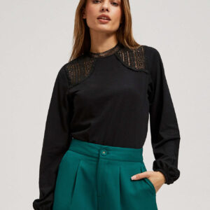 5795d7d4f68f90845a363ab969a949fdd6fc5f61 Bluzka ozdobną koronką