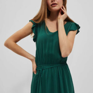 Sukienka maxi malachitowa