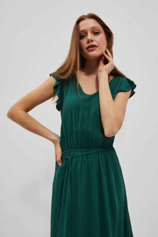 5802d51f0e5320a04164102d0efd366aed304284 Sukienka maxi malachitowa