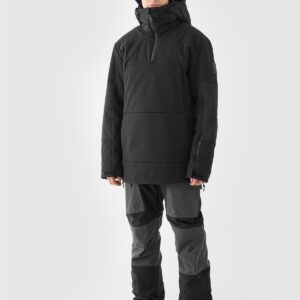 4F Kurtka snowboardowa membrana 8000 męska - czarna