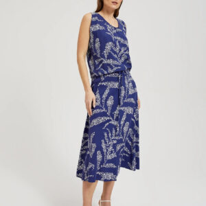 5913b32139448dc8d88410e634b593516cca59d8 Spódnica midi niebieska