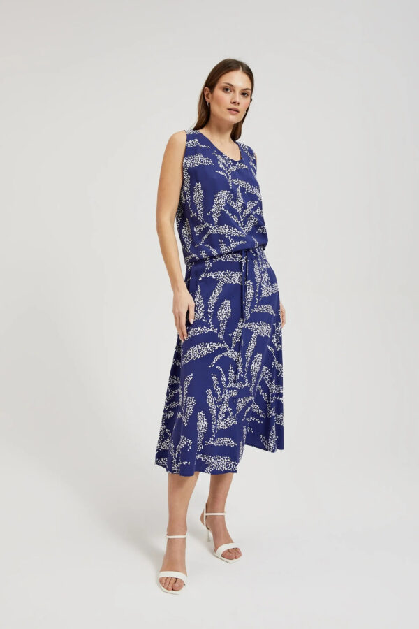 5913b32139448dc8d88410e634b593516cca59d8 Spódnica midi niebieska