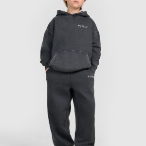 4F Bluza dresowa nierozpinana z kapturem chłopięca - szara 128 (7-8 lat)