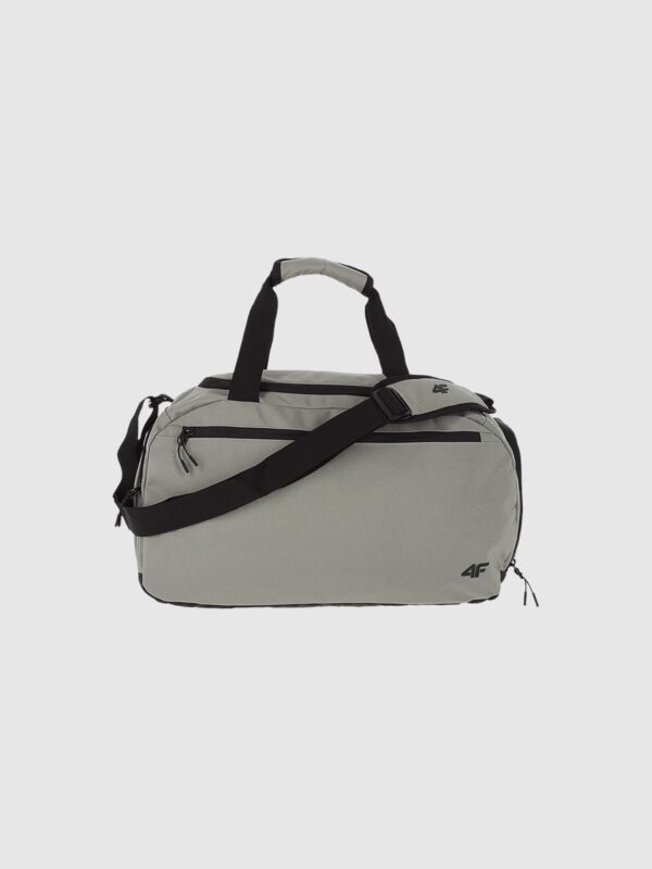 5a302d4a2f004b25a0ab2fe90464d07271bba5f6 4F Torba sportowa (25 L) z kieszenią na obuwie - szara
