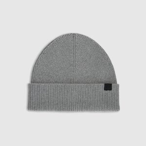 4F Czapka beanie męska - szara