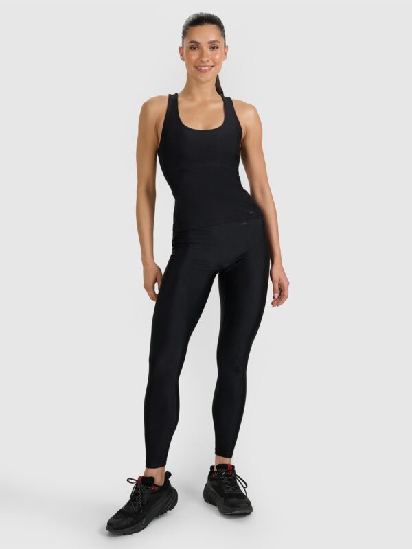 4F Top treningowy szybkoschnący damski - czarny