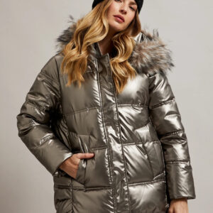 Czapka w jodełkę czarna