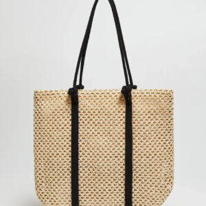 Plażowa torba beżowa