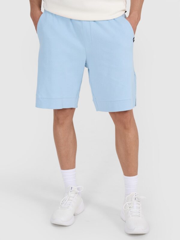 4F Spodenki dresowe męskie - niebieskie