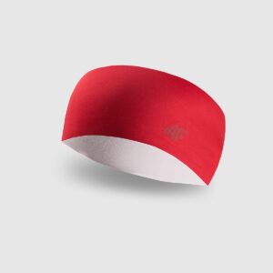 4F Opaska na głowę uniseks - czerwona