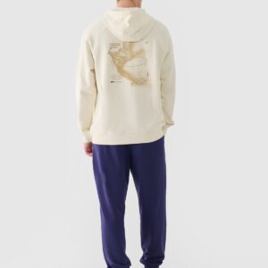 4F Spodnie dresowe joggery męskie - granatowe