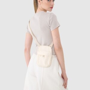 4F Saszetka na szyję uniseks - biała