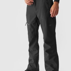 4F Spodnie narciarskie membrana 10000 męskie - czarne
