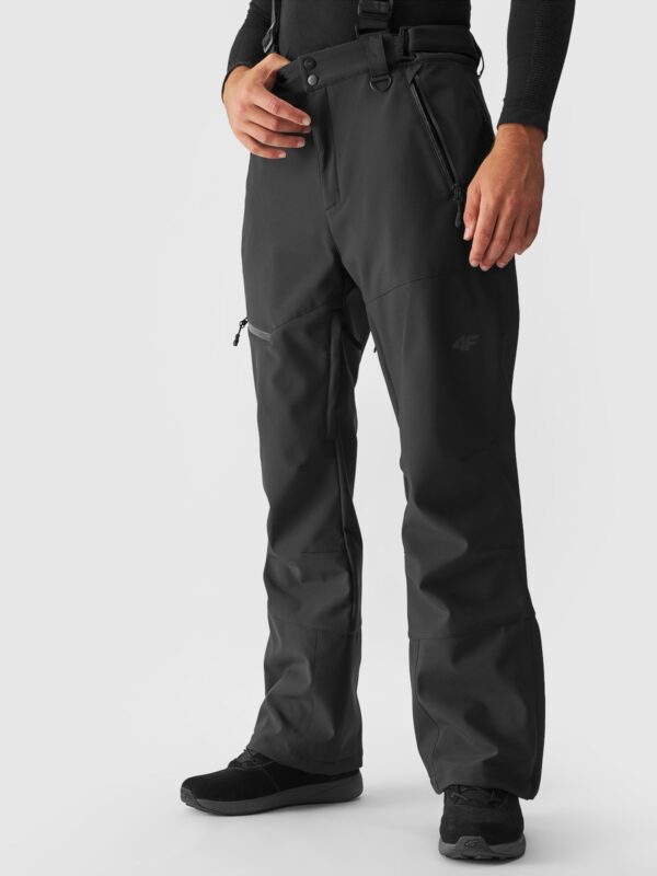 4F Spodnie narciarskie membrana 10000 męskie - czarne