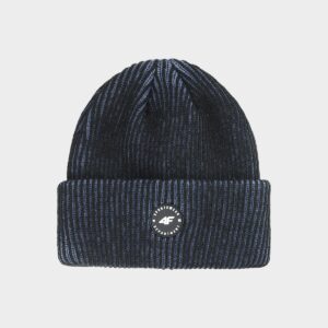 4F Czapka zimowa chłopięca - czarna