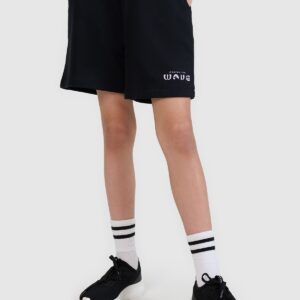 4F Spodenki dresowe dziewczęce - czarne 128 (7-8 lat)