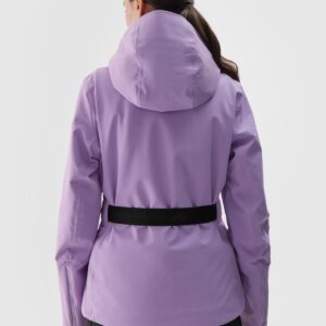 4F Kurtka narciarska membrana Dermizax 20000 damska - fioletowa