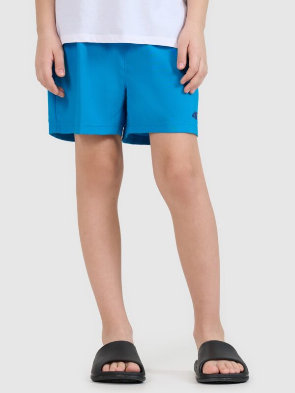 4F Spodenki plażowe boardshorty chłopięce - niebieskie 146/152 (10-12 lat)