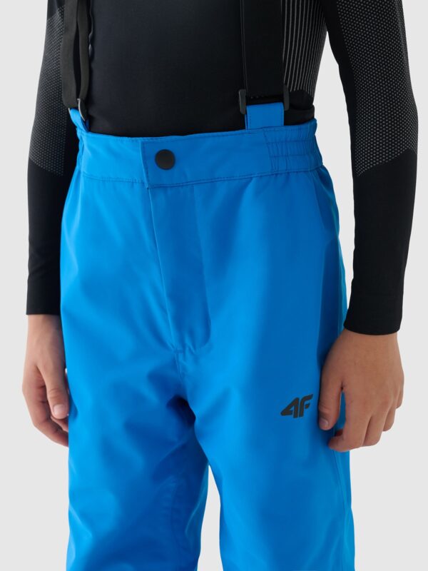 4F Spodnie narciarskie membrana 5000 chłopięce - niebieskie 122 (6-7 lat)