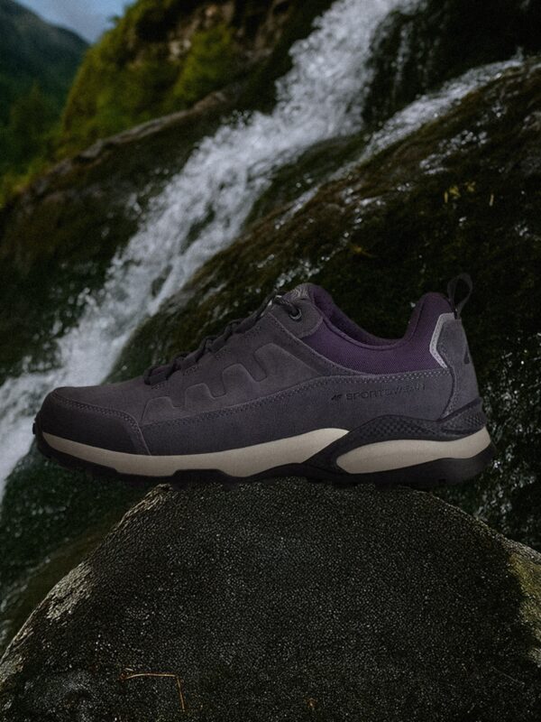 4F Niskie buty trekkingowe damskie - szare