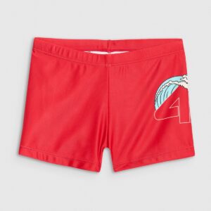 4F Kąpielówki chłopięce - czerwone 122/128 (6-8 lat)