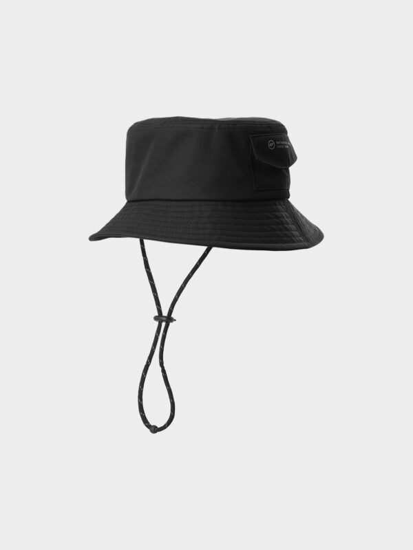4F Kapelusz bucket hat chłopięcy - czarny