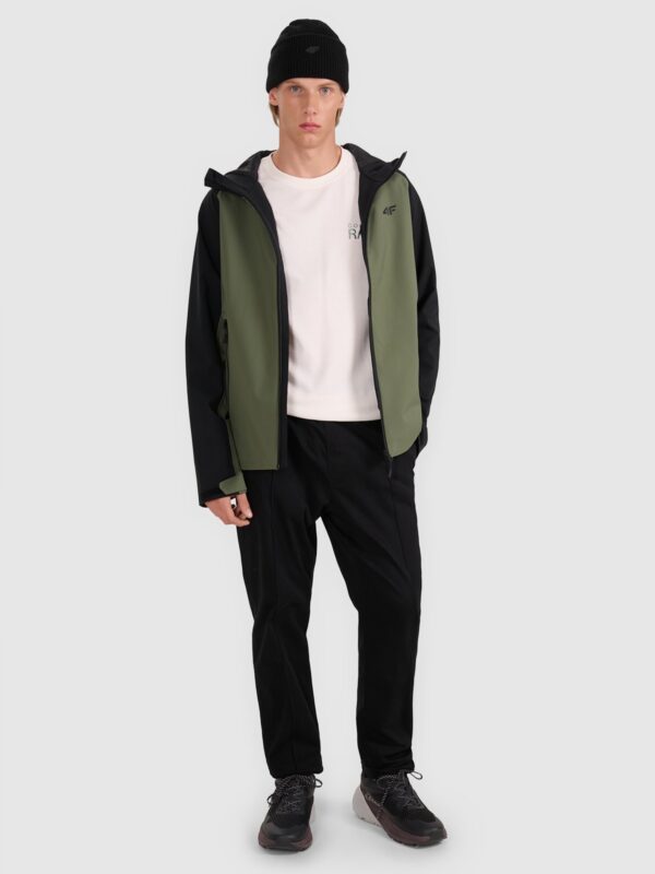 4F Kurtka przejściowa membrana 5000 męska - czarna