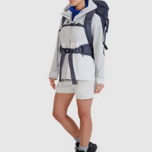 4F Kurtka trekkingowa membrana 10000 damska - szara