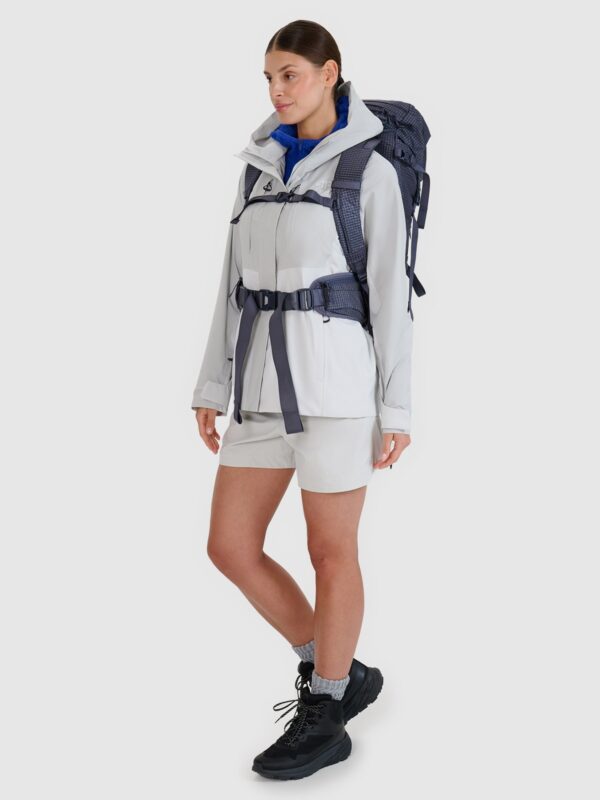 4F Kurtka trekkingowa membrana 10000 damska - szara