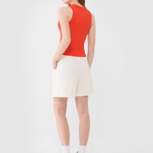 4F Spodenki dresowe damskie - białe