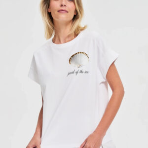 6a2e9595cbefbfb71e4d3d1f003426de5cf274a4 Bluzka z nadrukiem biała