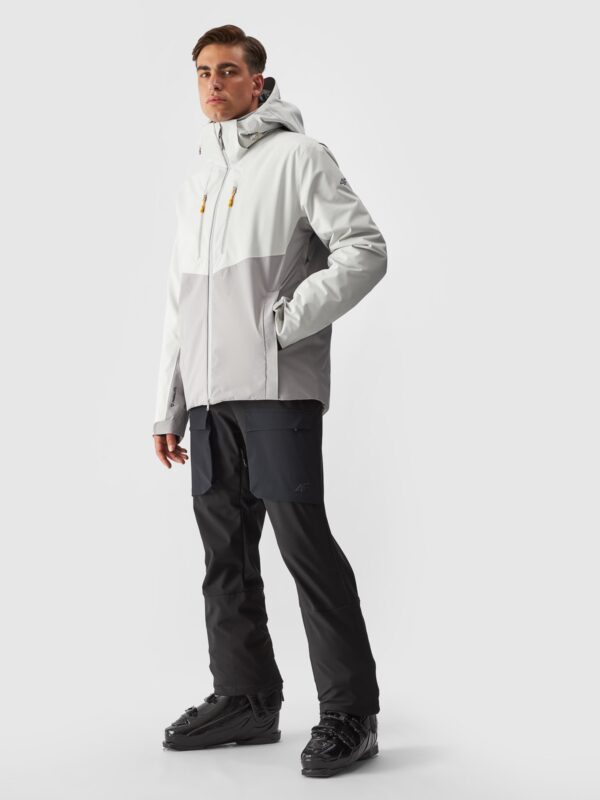 4F Kurtka narciarska membrana Dermizax 20000 męska - szara