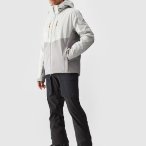 4F Kurtka narciarska membrana Dermizax 20000 męska - szara