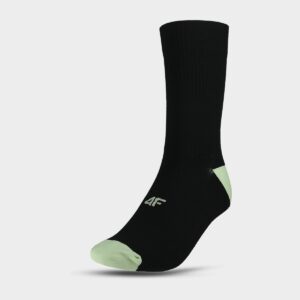 4F Skarpetki do biegania za kostkę uniseks - czarne