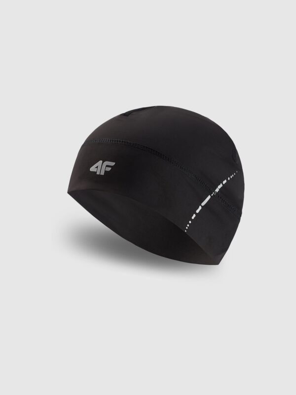 4F Czapka do biegania uniseks - czarna