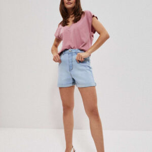 Szorty jeansowe typu bermudy