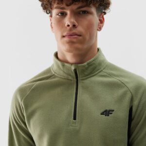 4F Bielizna termiczna polarowa (góra) męska - oliwkowa/khaki