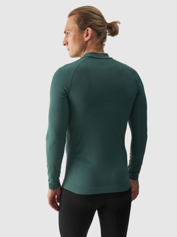 4F Bielizna termoaktywna bezszwowa (góra) męska - turkusowa