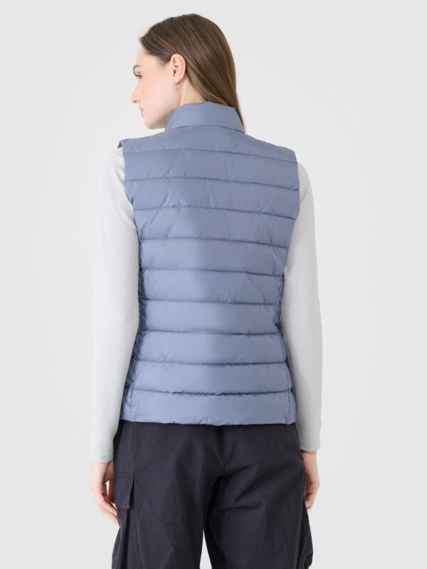 4F Bezrękawnik puchowy z wypełnieniem syntetycznym damski - granatowy