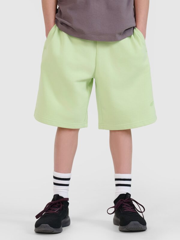 4F Spodenki dresowe chłopięce - zielone 158 (12-13 lat)