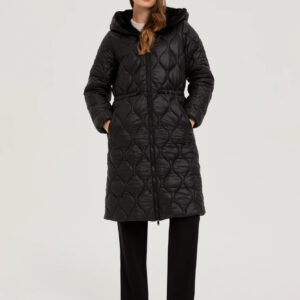 Kurtka z kapturem czarna